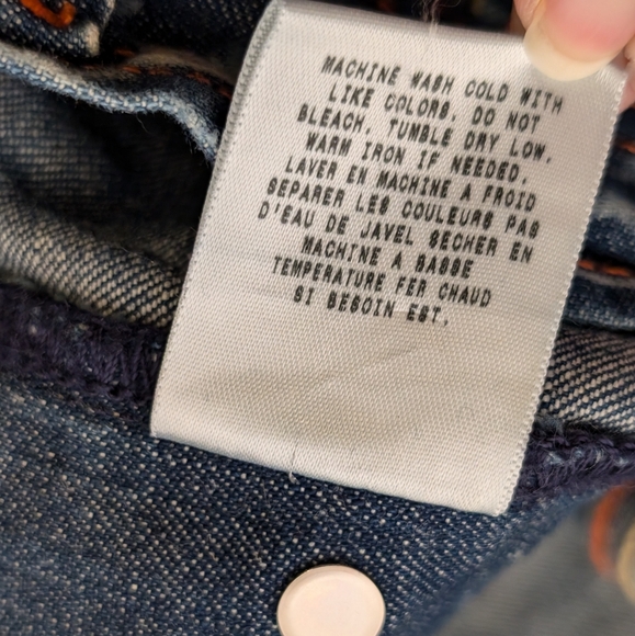 Guess Distressed Jeans Hidden Buttons Women's Size 32 - Picture 11 of 13